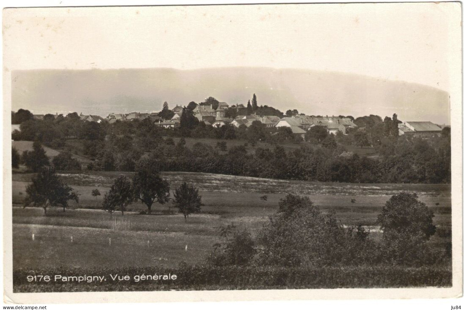 Suisse - Vaud - Pampigny - Vue Générale - Carte Postale Avec Correspondance - Pampigny