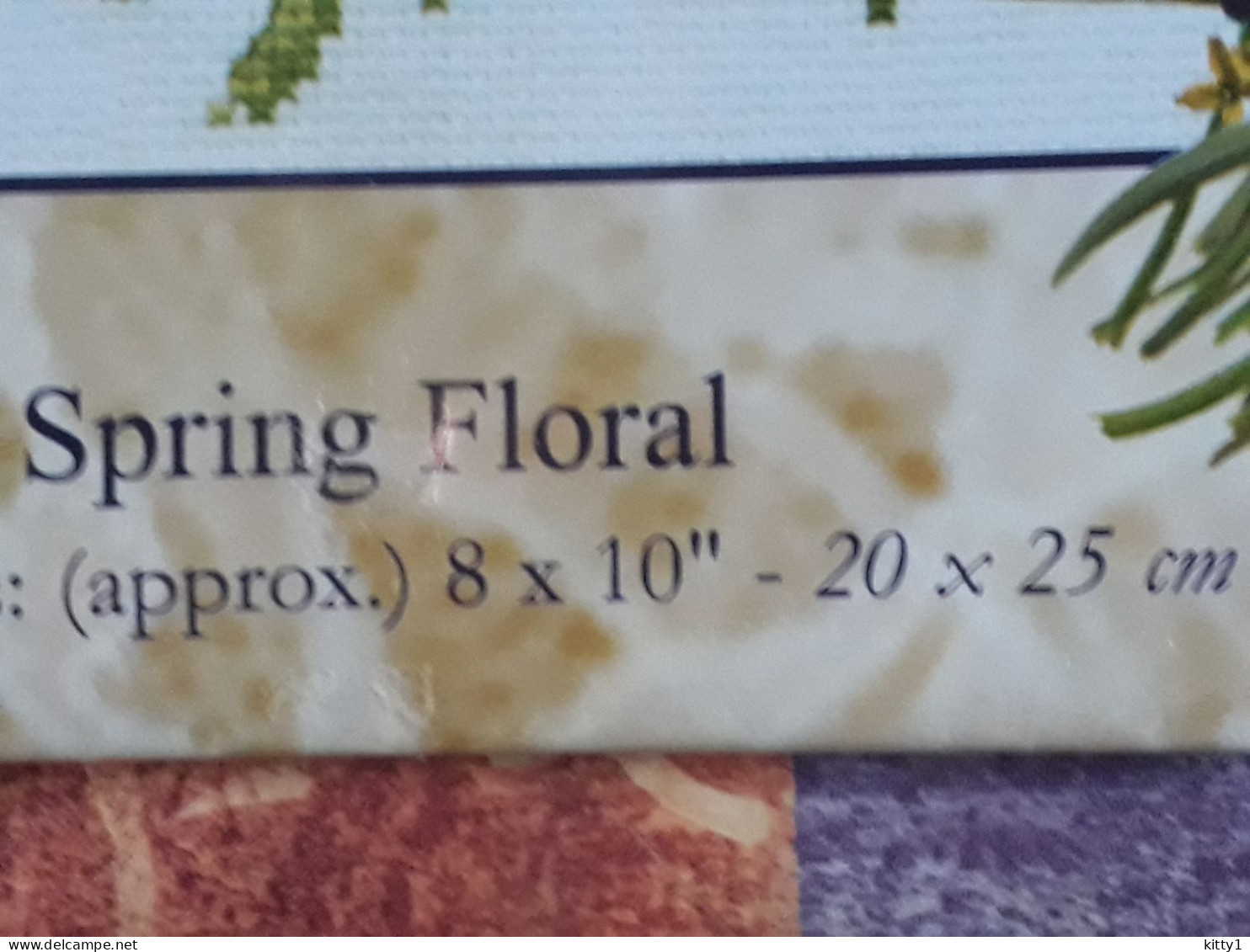 Kit DMC, Point De Croix, Neuf Et Complet (spring Floral) - Point De Croix