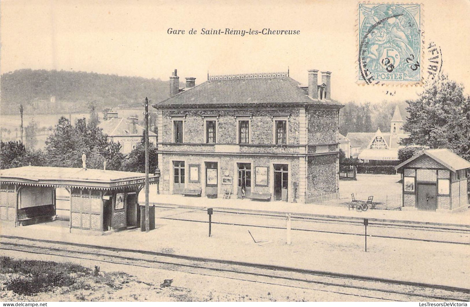 FRANCE - 78 - ST REMY LES CHEVREUSE - La Gare - Edit A Bourdier - Carte Postale Ancienne - St.-Rémy-lès-Chevreuse