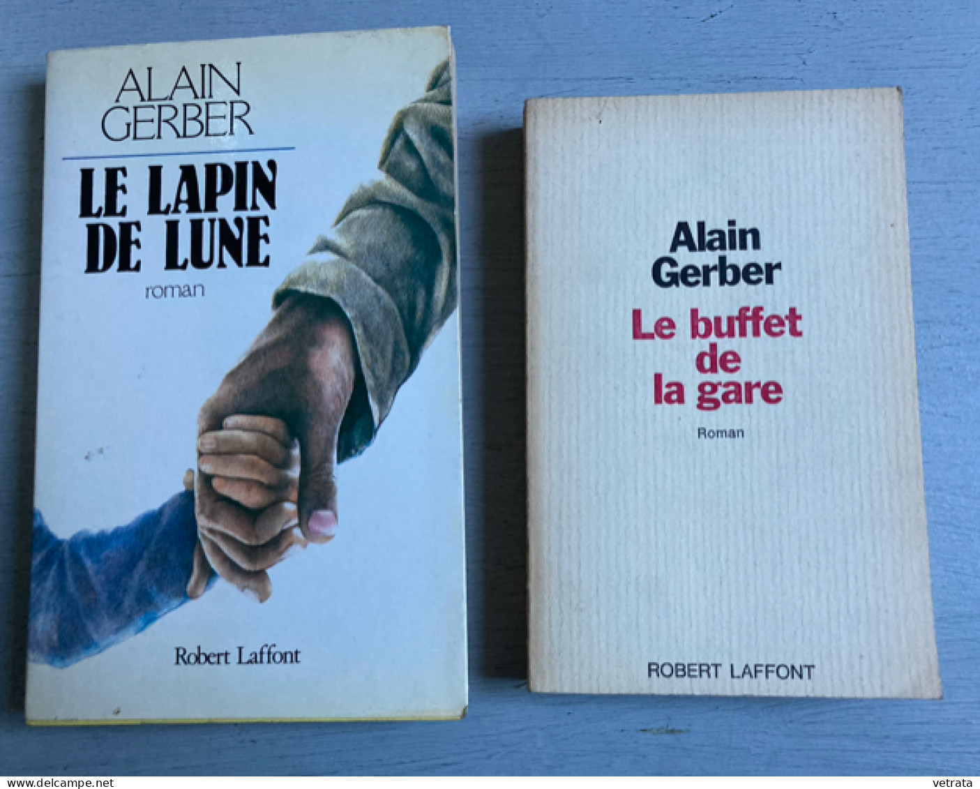 4 Livres De Alain Gerber = Le Buffet De La Gare /Le Lapin De Lune / Mylenya Ou La Maison Du Silence & On Dirait Qu’on Se - Wholesale, Bulk Lots