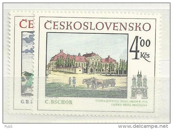 1981 MNH  Tschechoslowalei, Postfris** - Neufs