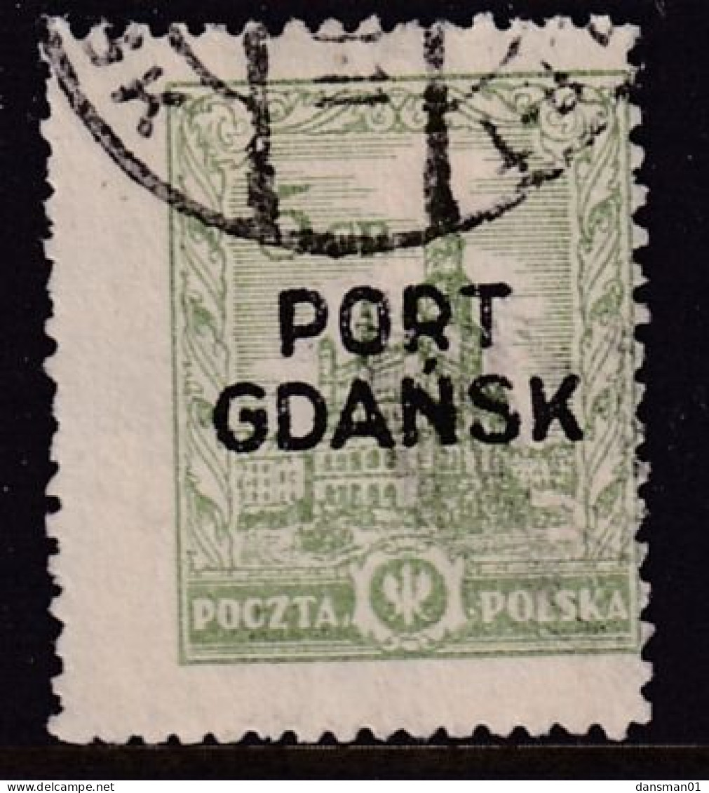 Port Gdansk 1926 Fi 12a Used Type I - Besatzungszeit