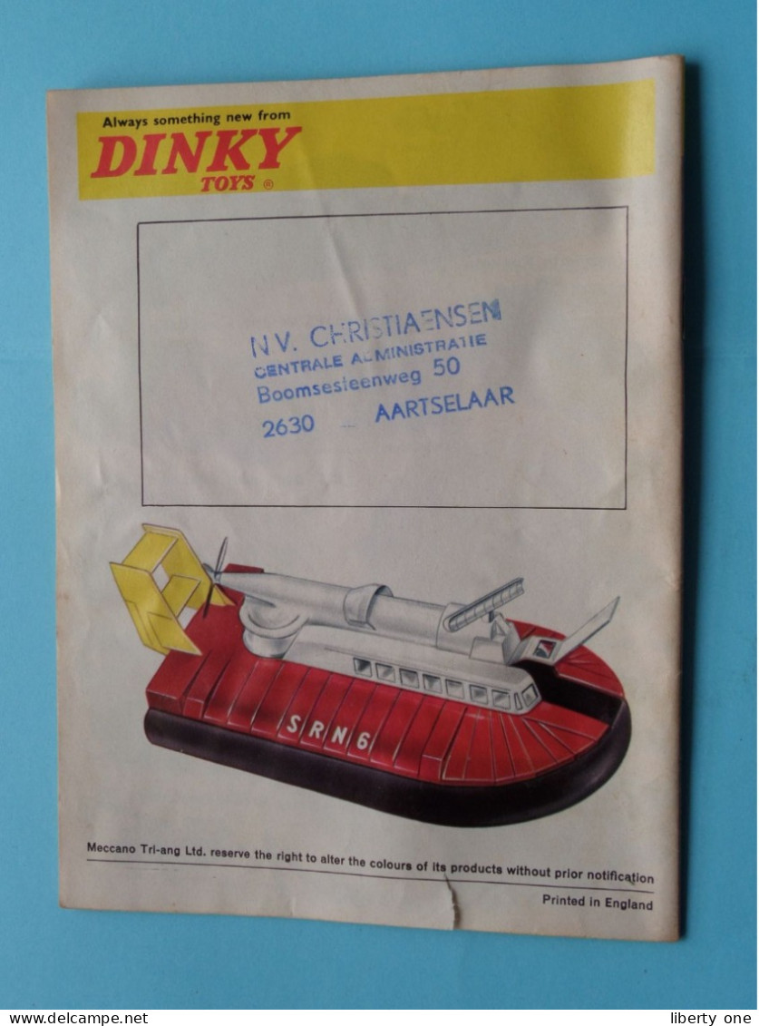 Always Something New From DINKY TOYS > N° 6 ( Meccano Tri-Ang / Fremineur / Printed UK ) Anno 1970 ( Zie SCANS ) ! - Cataloghi