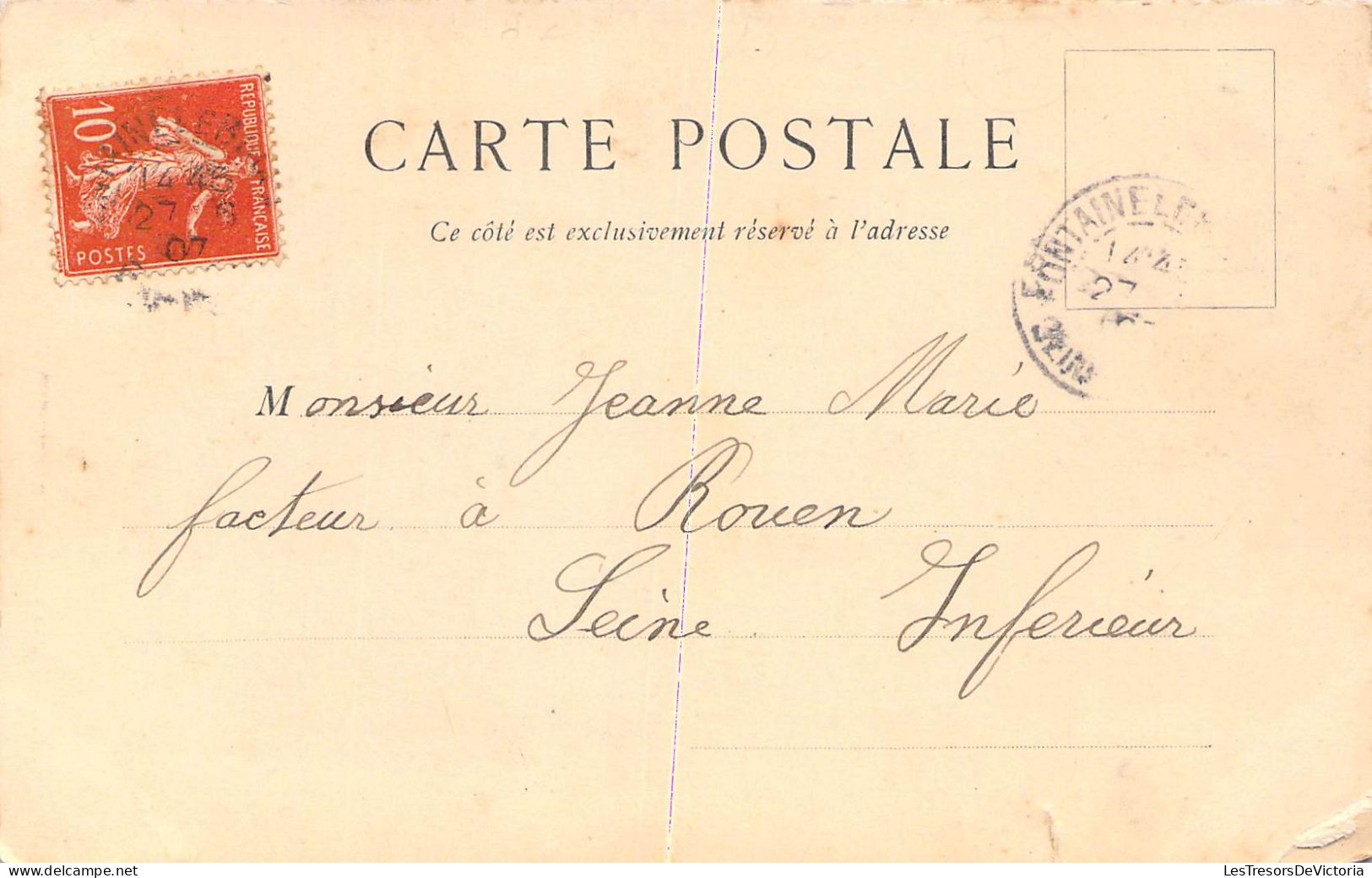 FRANCE - 78 - ANDRESY - La Gare - Carte Postale Ancienne - Andresy