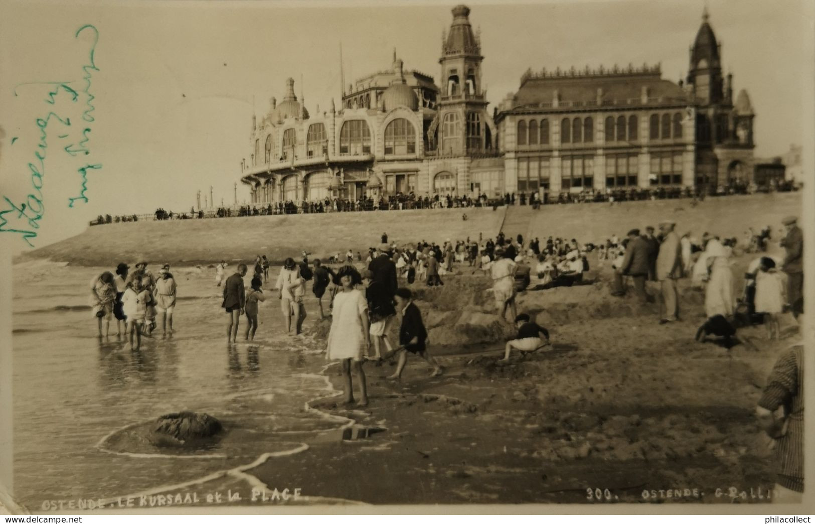 Oostende - Ostende  /  Fotokaart - Carte Photo Photo G. Pollist? Kursaal 1930 - Oostende