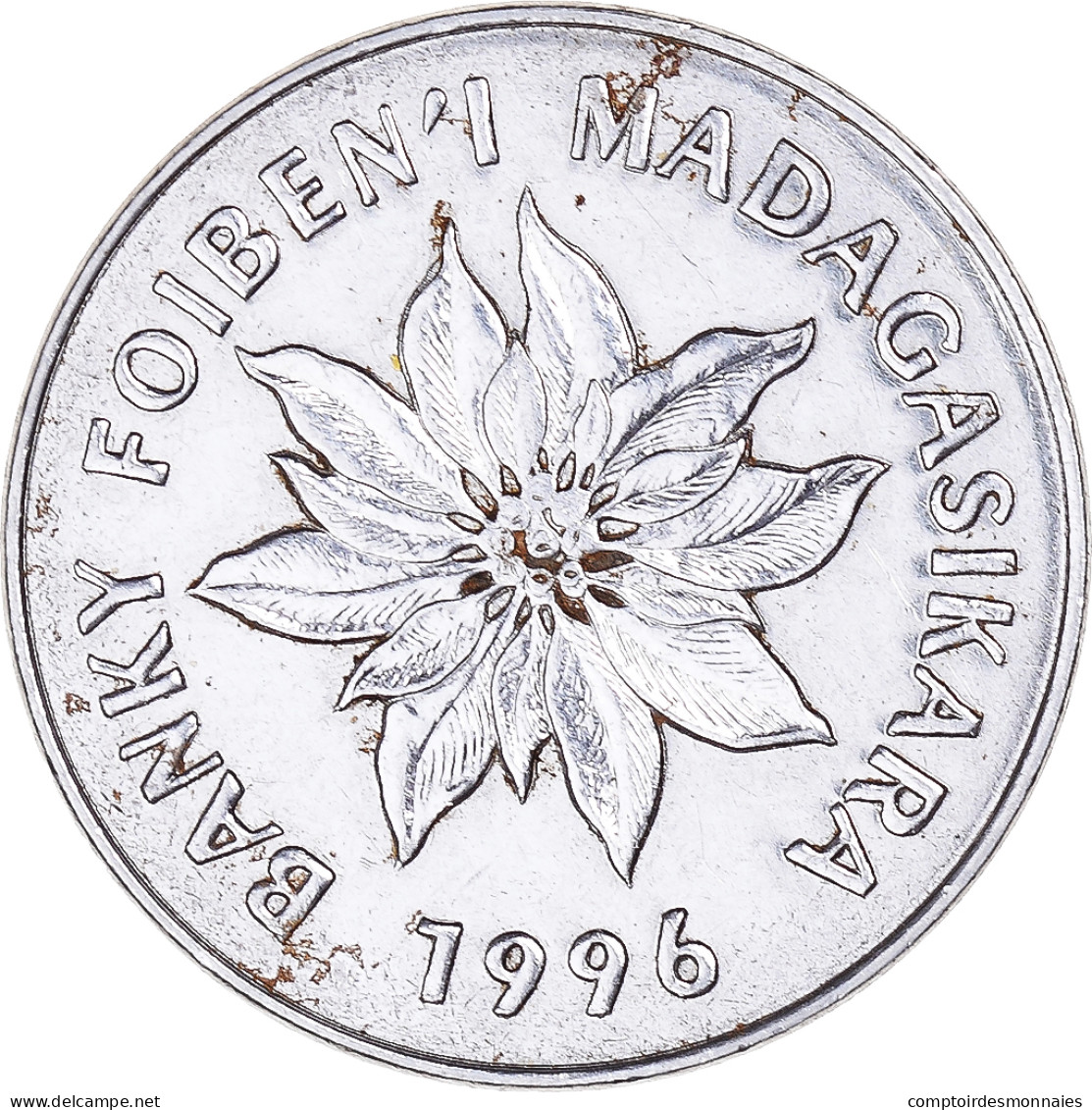 Monnaie, Madagascar, 5 Ariary, 1996 - Madagascar