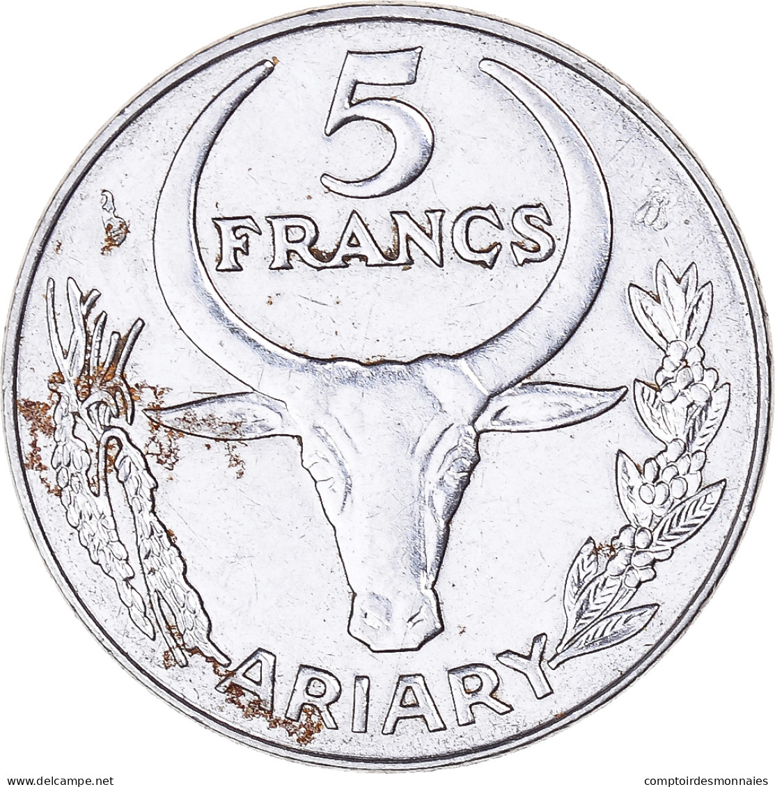 Monnaie, Madagascar, 5 Ariary, 1996 - Madagaskar