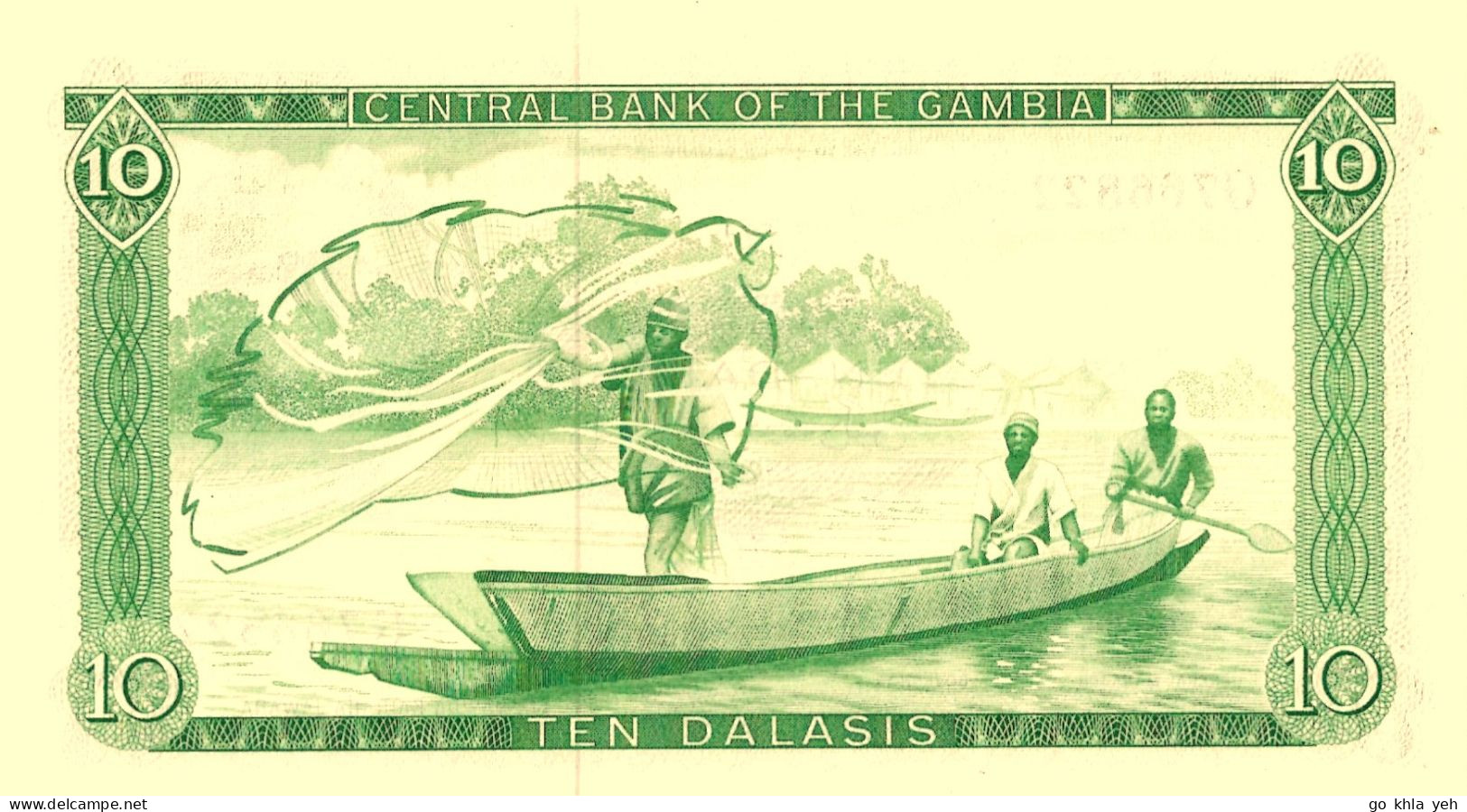 GAMBIE 1972 10 Dalasi -  P.006c  Neuf - UNC - Gambia