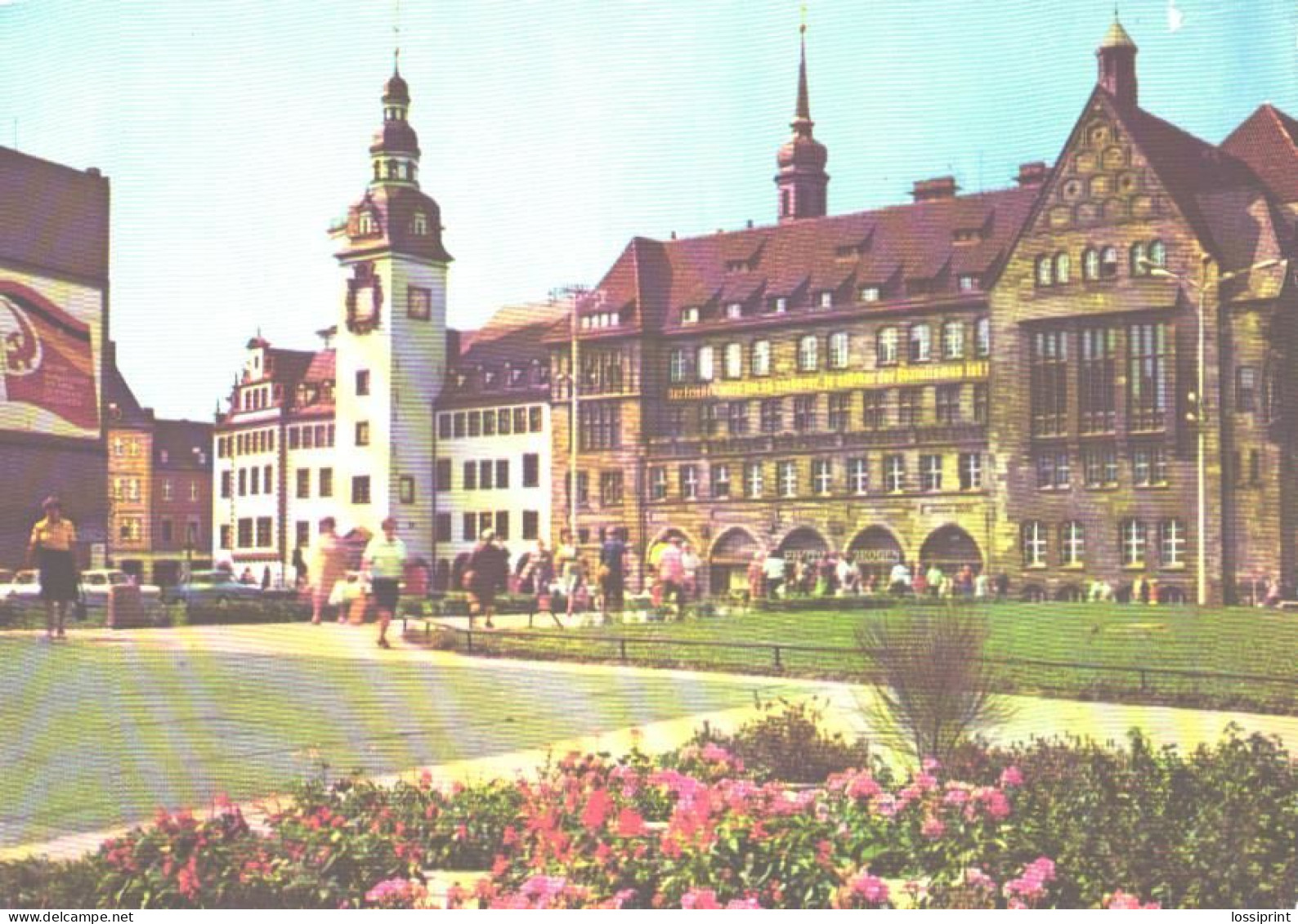 Germany:Chemnitz, Karl-Marx-Stadt, Town Hall - Chemnitz (Karl-Marx-Stadt 1953-1990)
