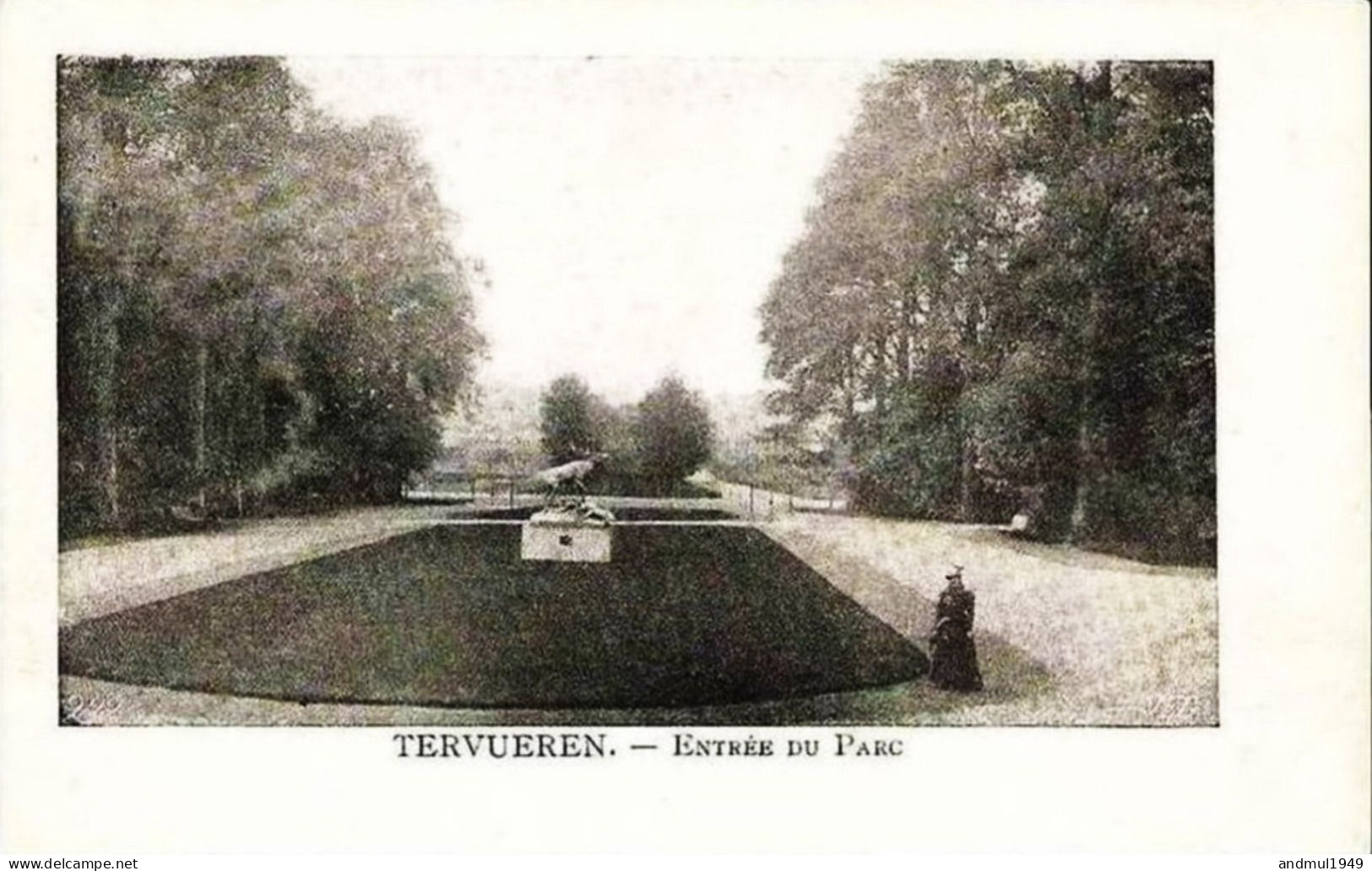 TERVUEREN-TERVUREN - Entrée Du Parc - Carte Précurseur N'ayant Pas Circulé - Tervuren
