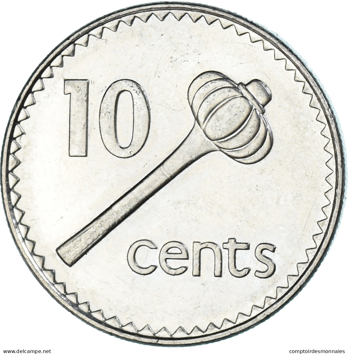 Monnaie, Fidji, 10 Cents, 1996 - Figi