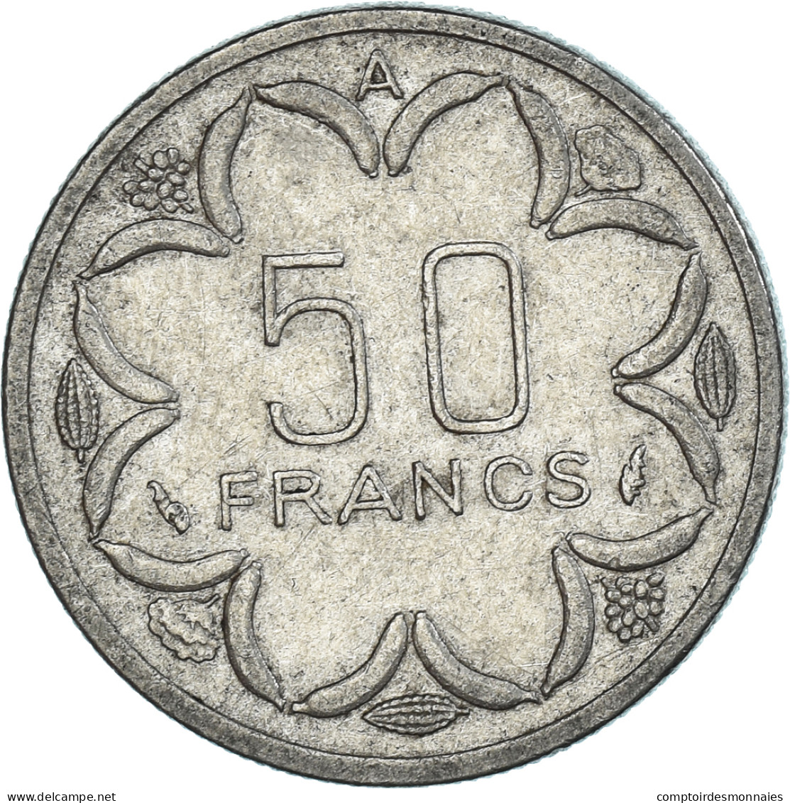 Monnaie, États De L'Afrique Centrale, 50 Francs, 1982 - Cameroon