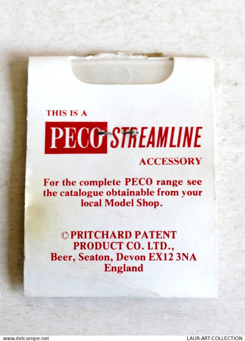 PECO STREAMLINE - ECLISSES En METAL CONDUCTEUR, RAIL JOINERS HO/OO, O Et O-16.5 / ANCIEN MODEL REDUIT (1712.232) - Altri & Non Classificati