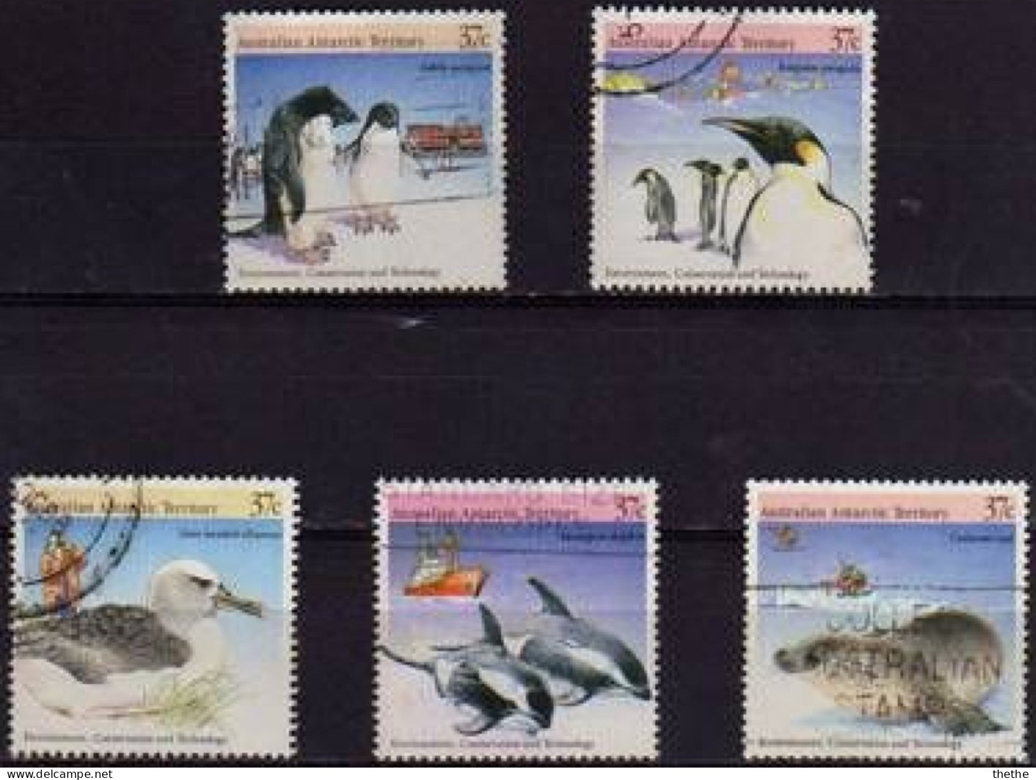 Territoire Antarctique Australien - Faune De L'Antarctique Australien. - Gebraucht