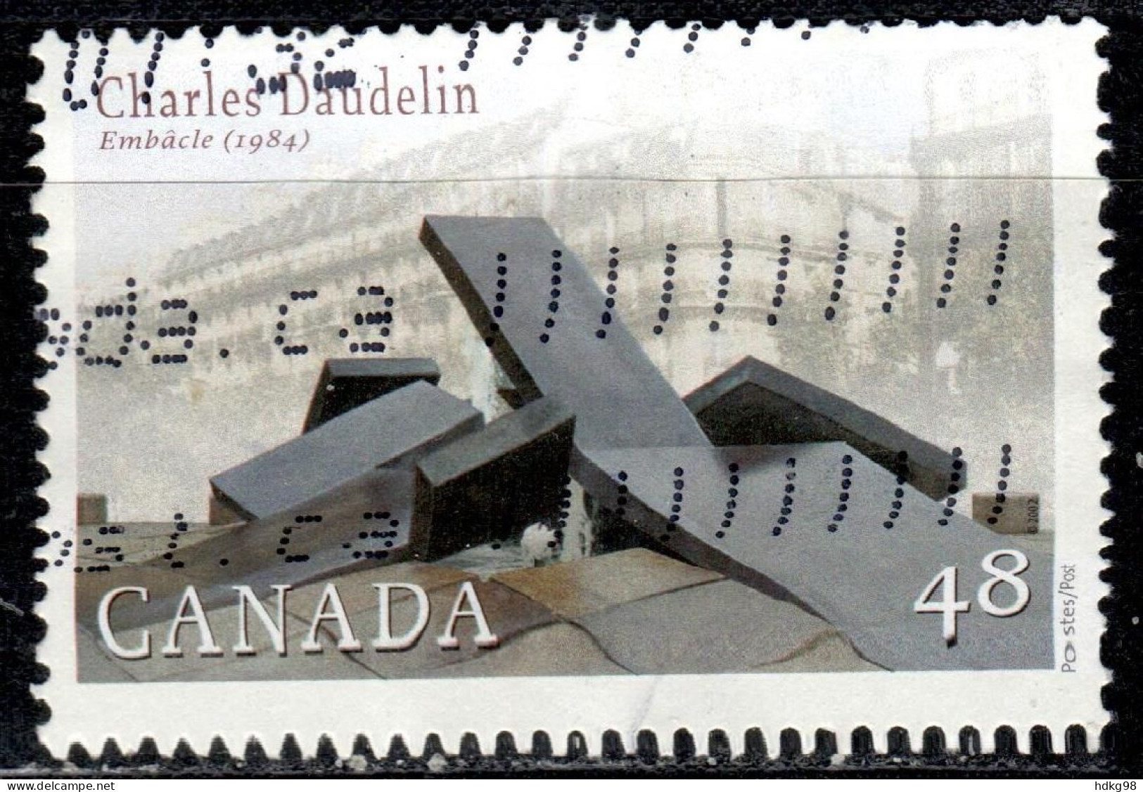 CDN+ Kanada 2002 Mi 2064 Kunst - Oblitérés