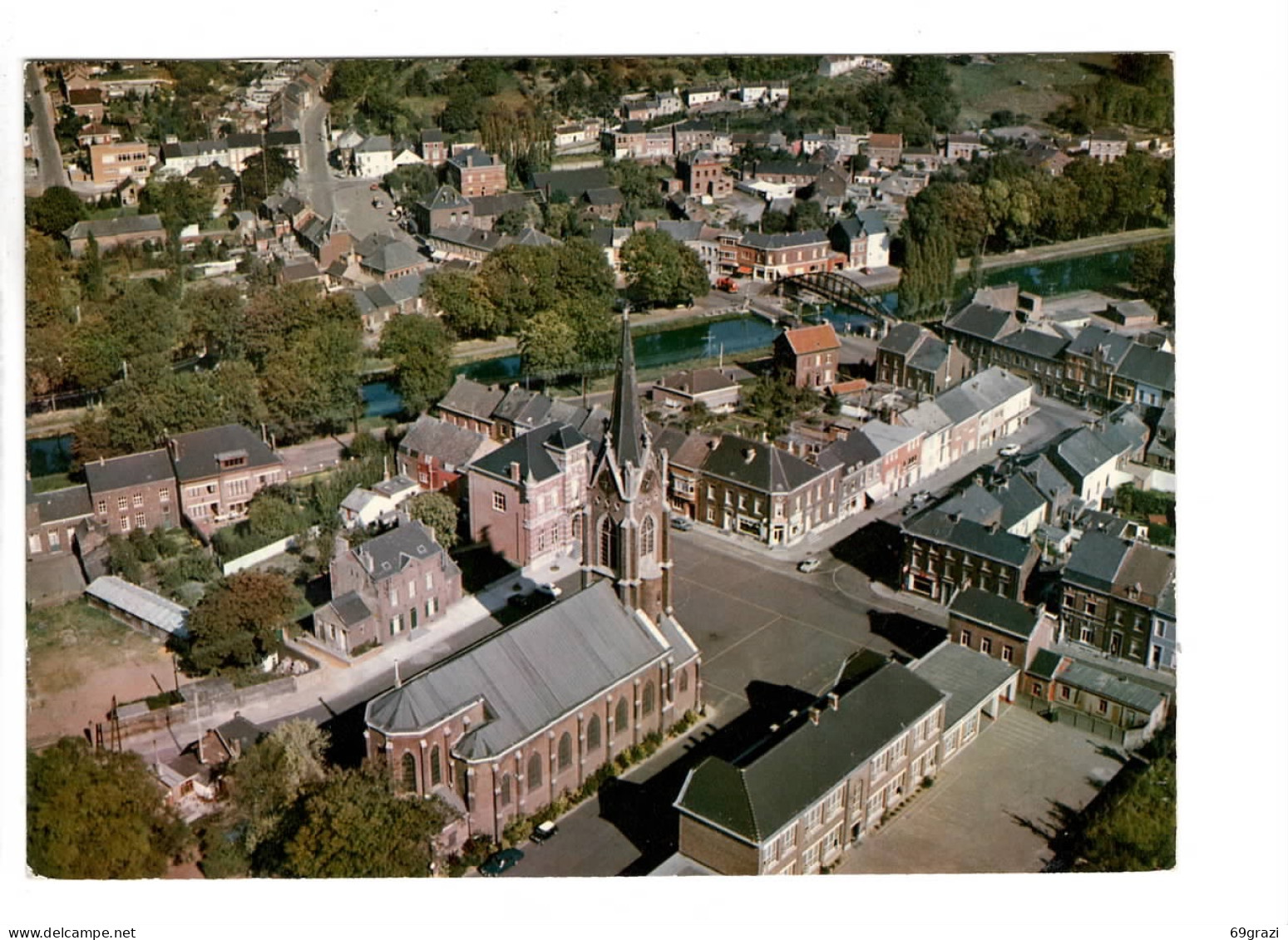 Strépy Bracquegnies Vue Aérienne - La Louvière