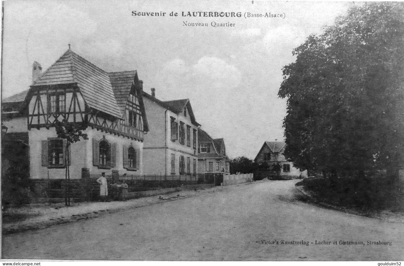 Souvenir De Lauterbourg, Nouveau Quartier - Lauterbourg