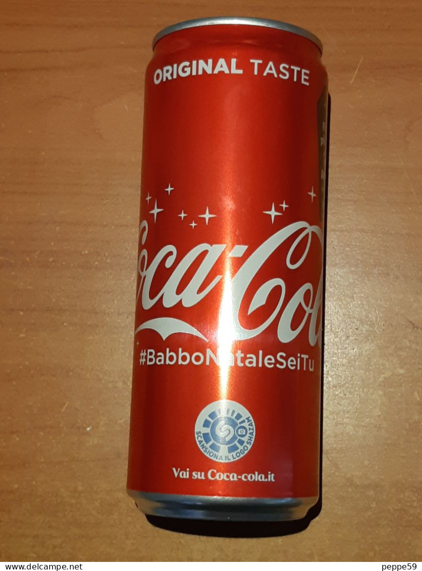 Lattina Italia - Coca Cola - 33 Cl. - Natale 2018 ( Vuota ) - Blikken
