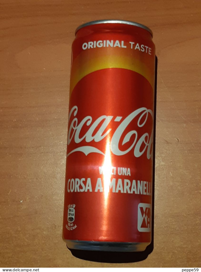 Lattina Italia - Coca Cola - 33 Cl. - Vinci Una Corsa 2018 ( Vuota ) - Blikken