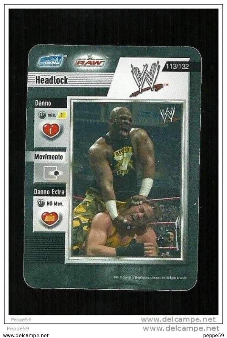 Figurina Wrestling - Card  113-132 - Tarjetas