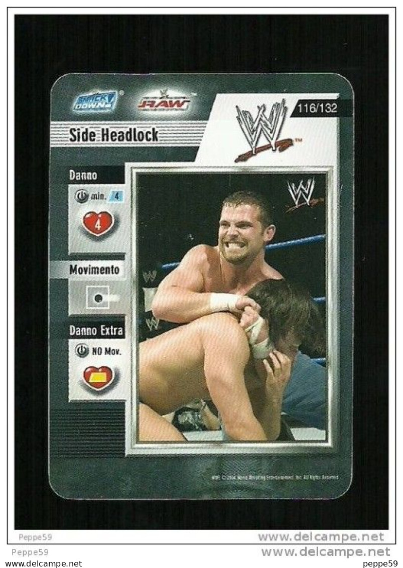 Figurina Wrestling - Card  116-132 - Tarjetas