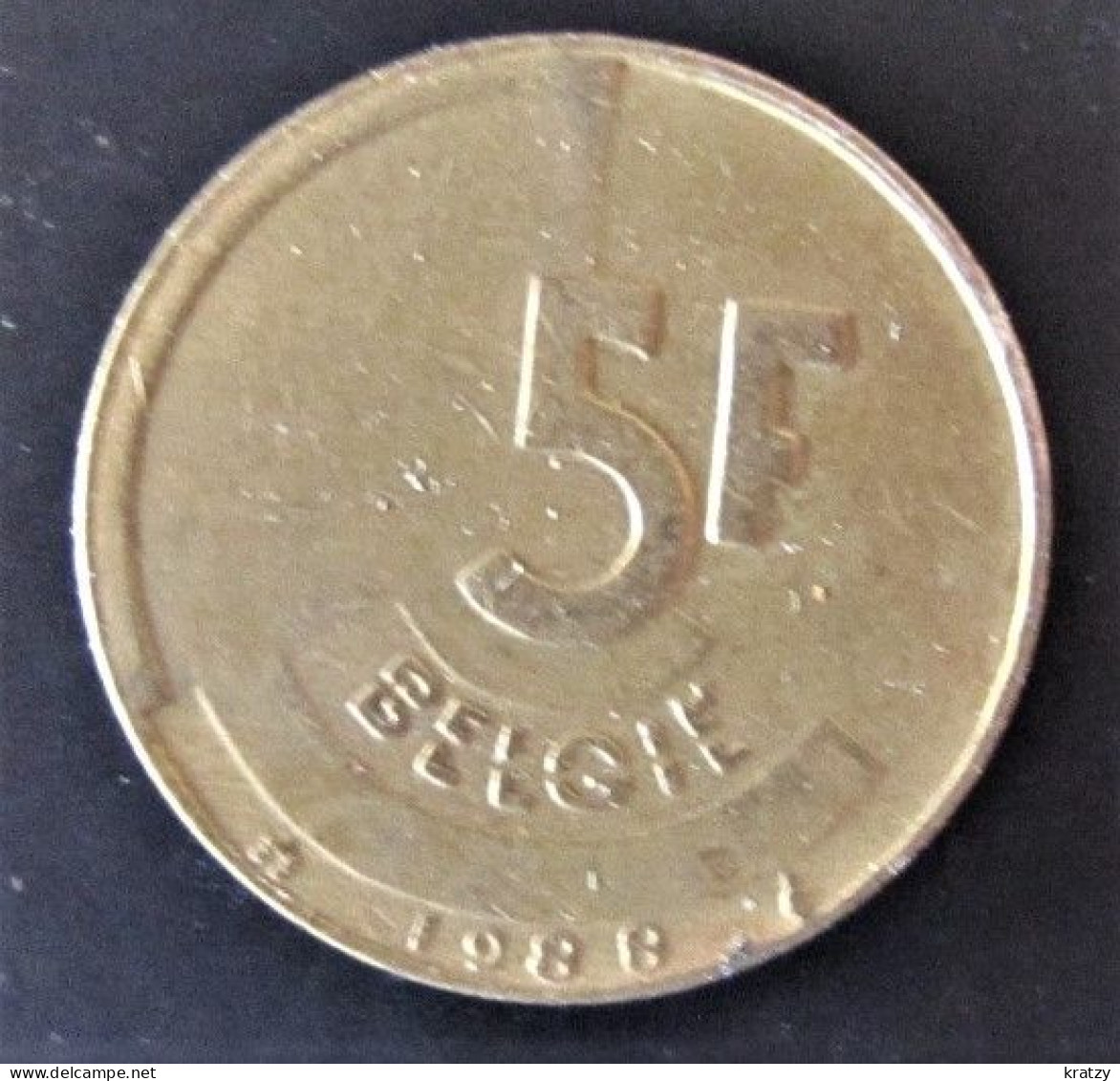 BELGIQUE - Pièce De 5 Francs - Cupro-nickel-aluminium - 1988 - 20 Frank