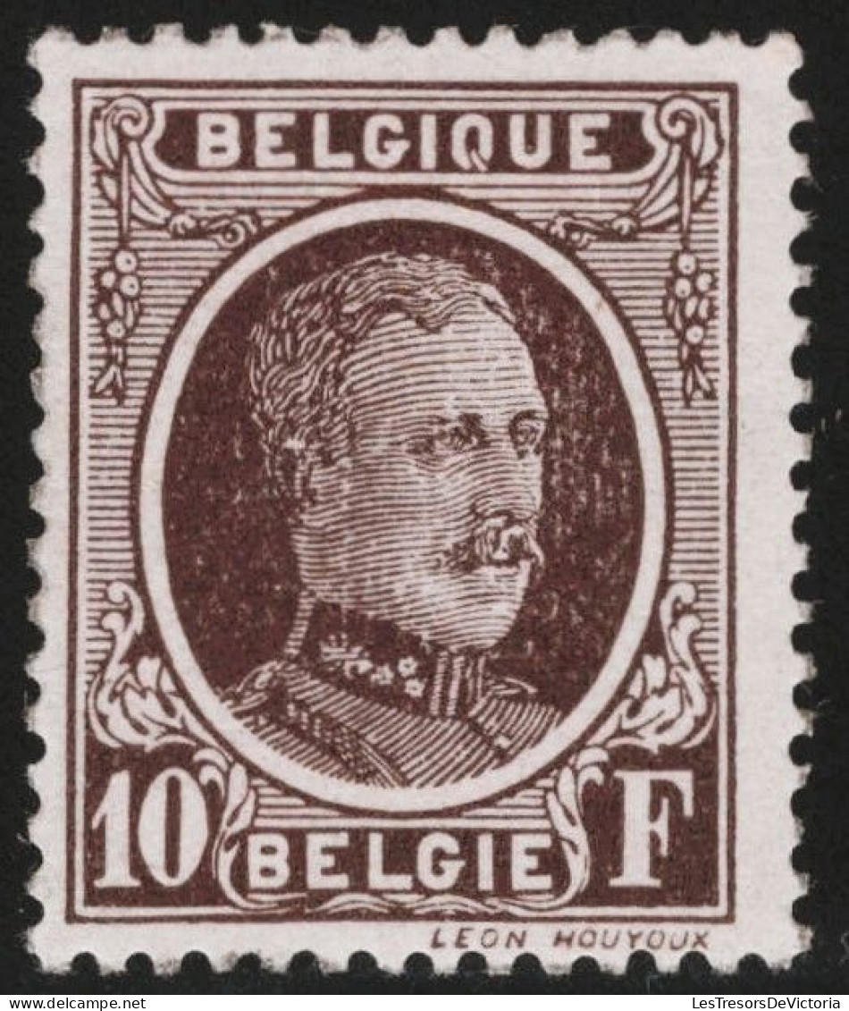 TIMBRE Belgique - COB 210** - 10F - 1922 - Cote 305 - 1922-1927 Houyoux