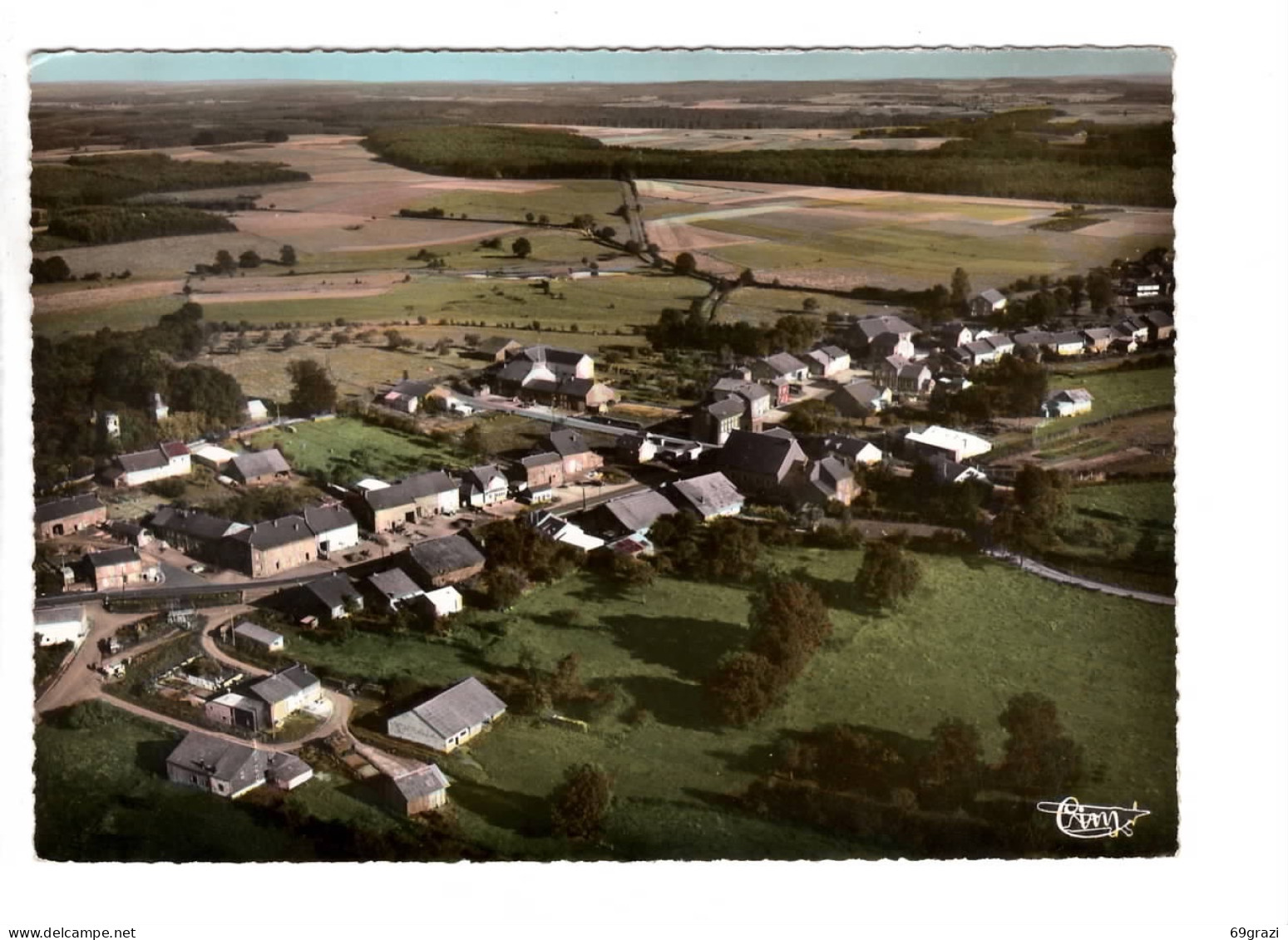 Houdremont Vue Générale Aérienne ( Gedinne ) - Gedinne