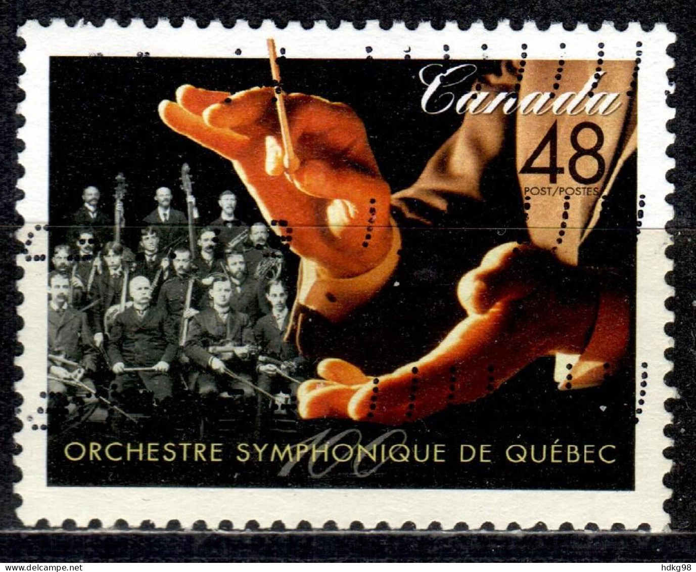 CDN+ Kanada 2002 Mi 2089 Symphonieorchester - Oblitérés