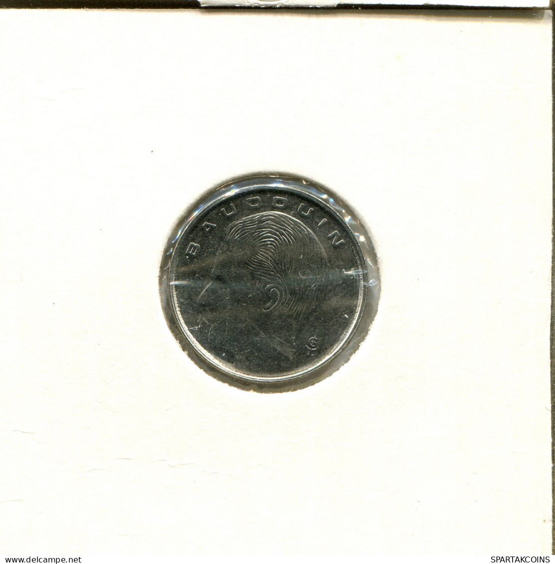 1 FRANC 1990 FRENCH Text BÉLGICA BELGIUM Moneda #AU088.E - 10 Frank
