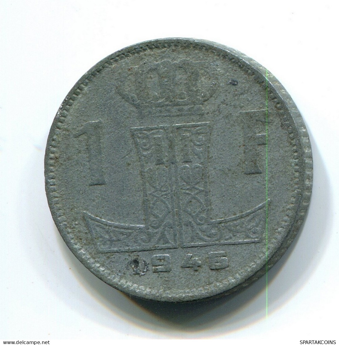 1 FRANC 1946 BELGIE-BELGIQUE BÉLGICA BELGIUM Moneda #BB377.E - 1 Franc