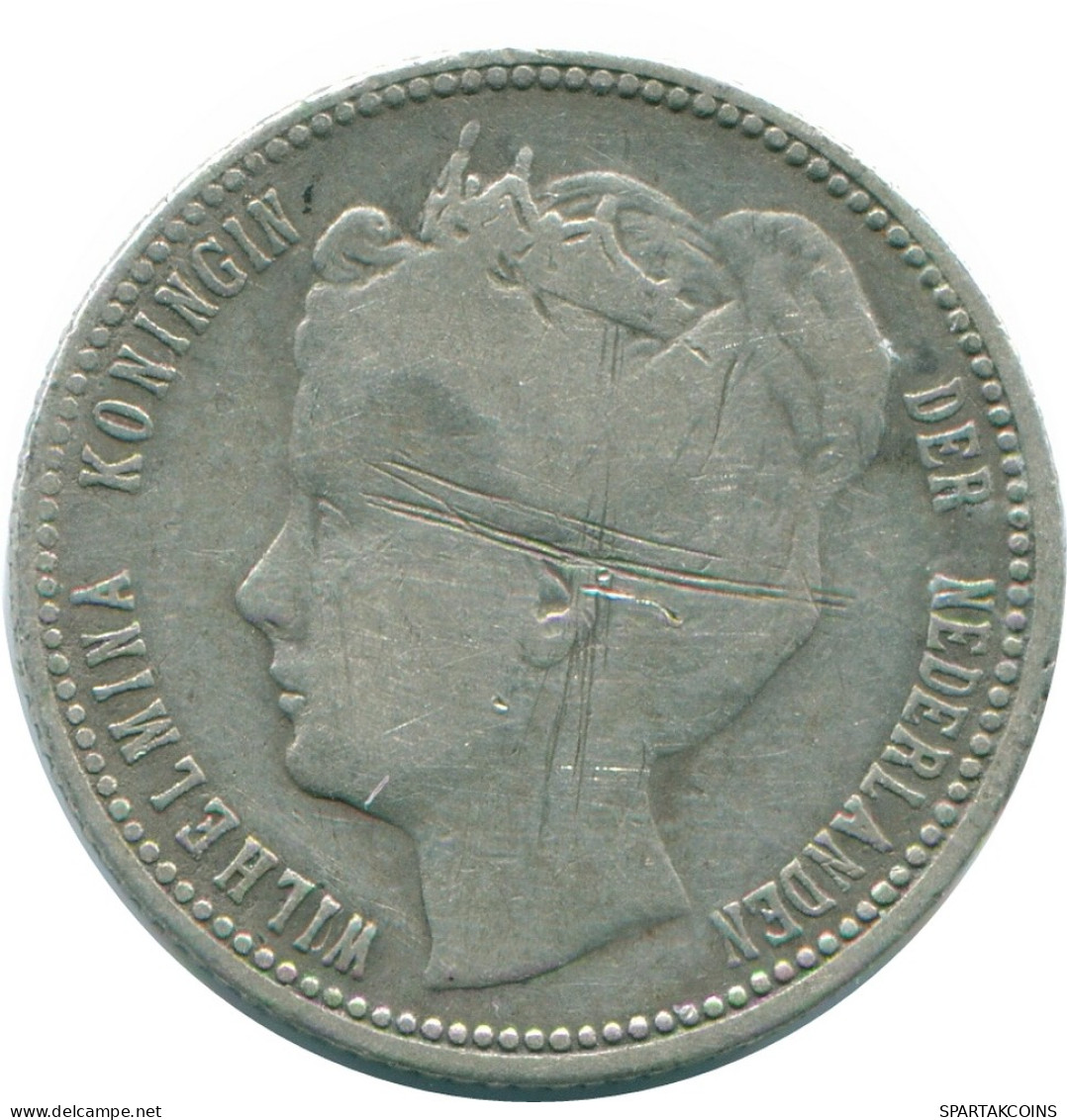 1/4 GULDEN 1900 CURACAO NEERLANDÉS NETHERLANDS PLATA Colonial #NL10520.4.E - Curaçao