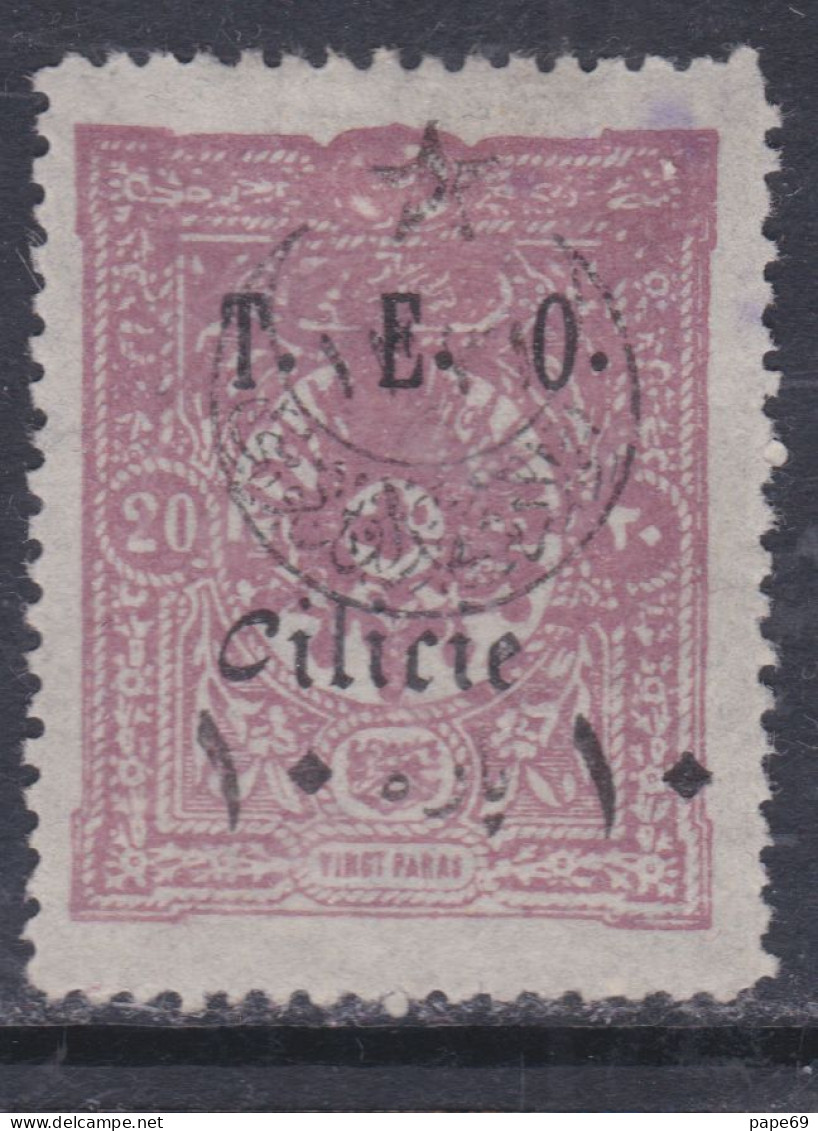 Cilicie N° 68A O 20 Pa  Rose Surcharge T.E.O. Cilicie, Oblitération Légère Sinon TB - Gebraucht