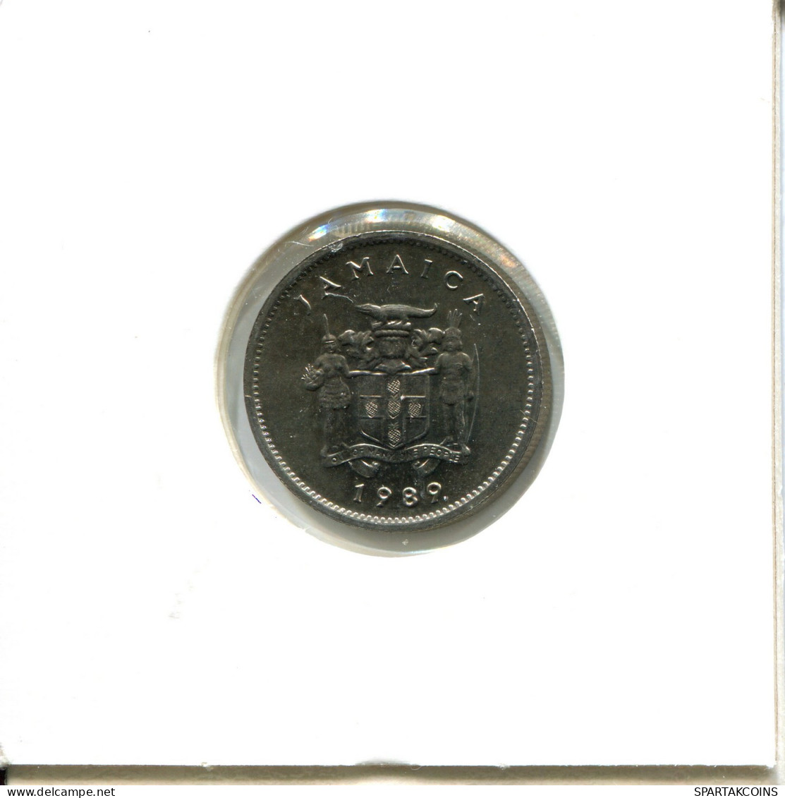 5 CENTS 1989 JAMAICA Moneda #AX863.E - Jamaique