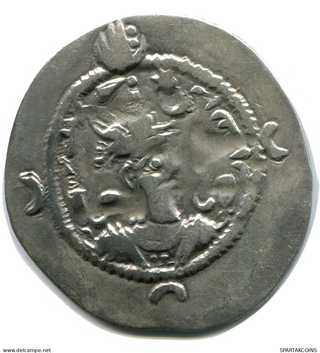 SASSANIAN KHUSRU I AD 531-579 AR Drachm Mitch-ACW.1028--1072 #AH223.45.F - Orientales