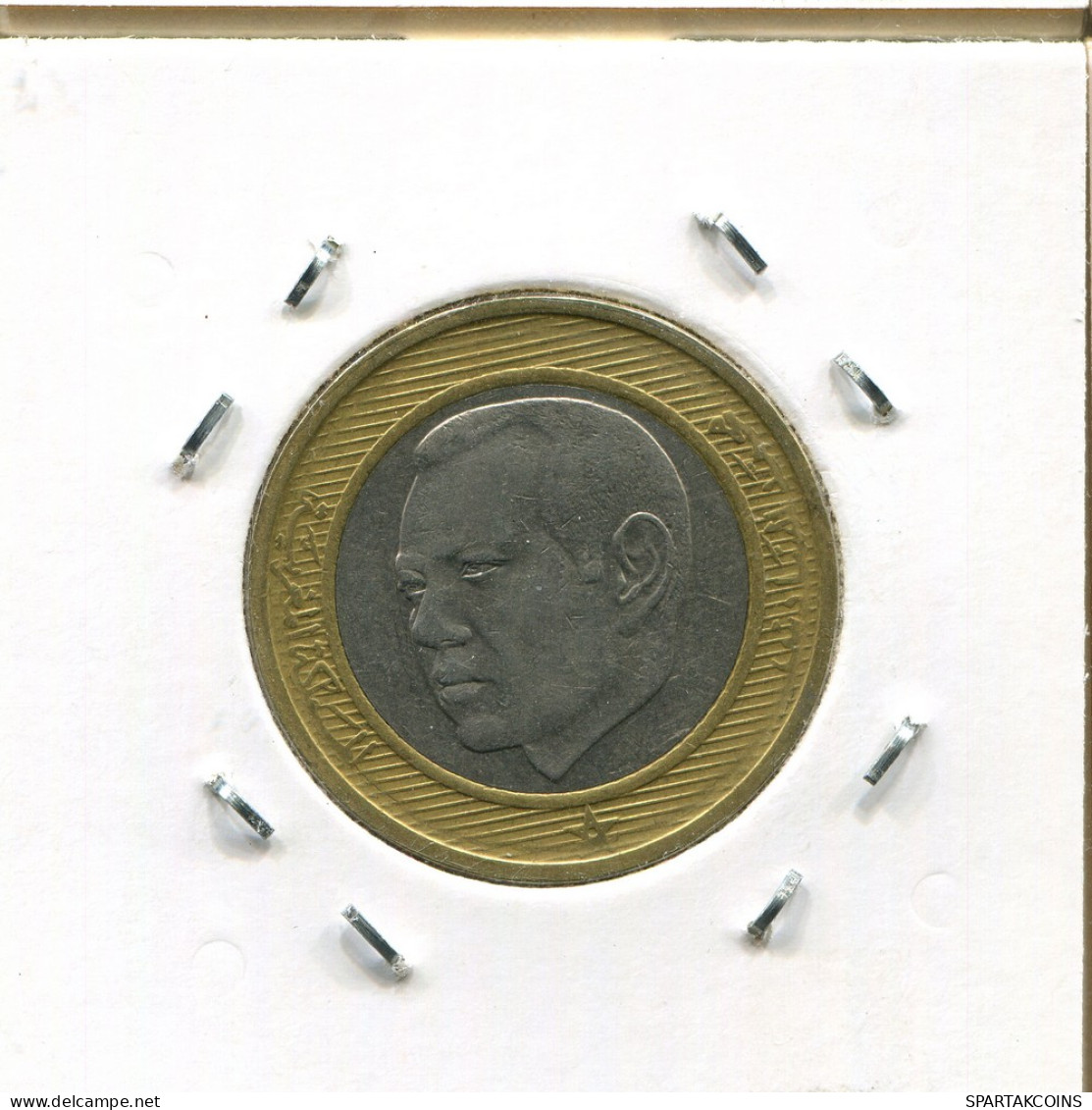 10 DIRHAMS 2002 MAROC MOROCCO BIMETALLIC Pièce #AS094.F - Maroc