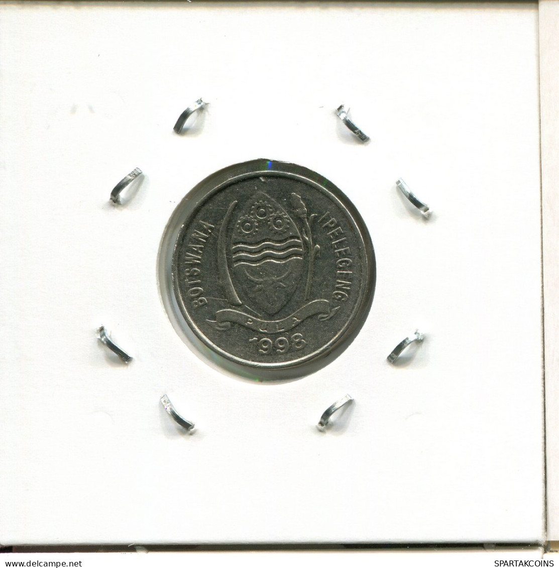 10 THEBE 1998 BOTSWANA Coin #AR300.U - Botswana