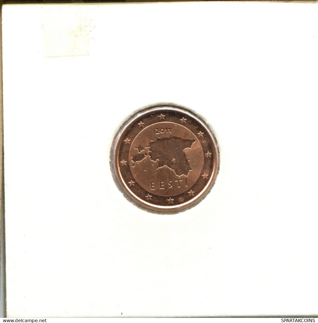 1 CENT 2011 ESTONIA Coin #AS692.U - Estonie