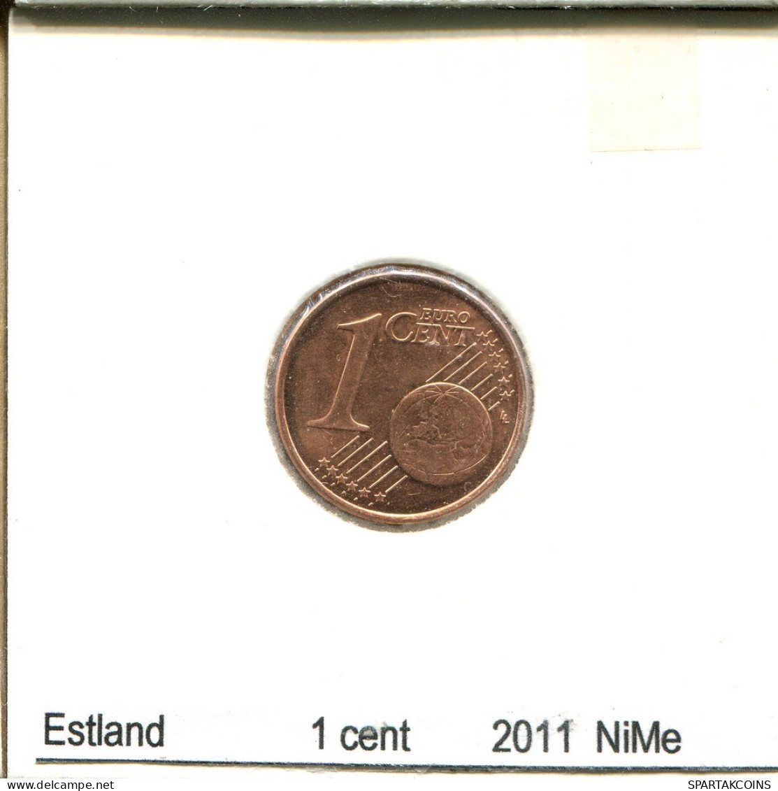 1 CENT 2011 ESTONIA Coin #AS692.U - Estonie