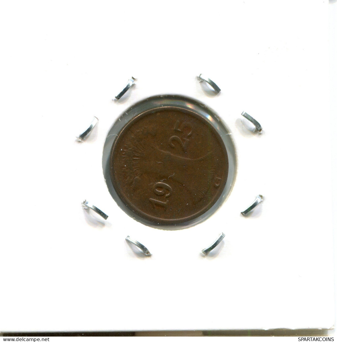 1 RENTENPFENNIG 1925 G GERMANY Coin #DA447.2.U - 1 Rentenpfennig & 1 Reichspfennig