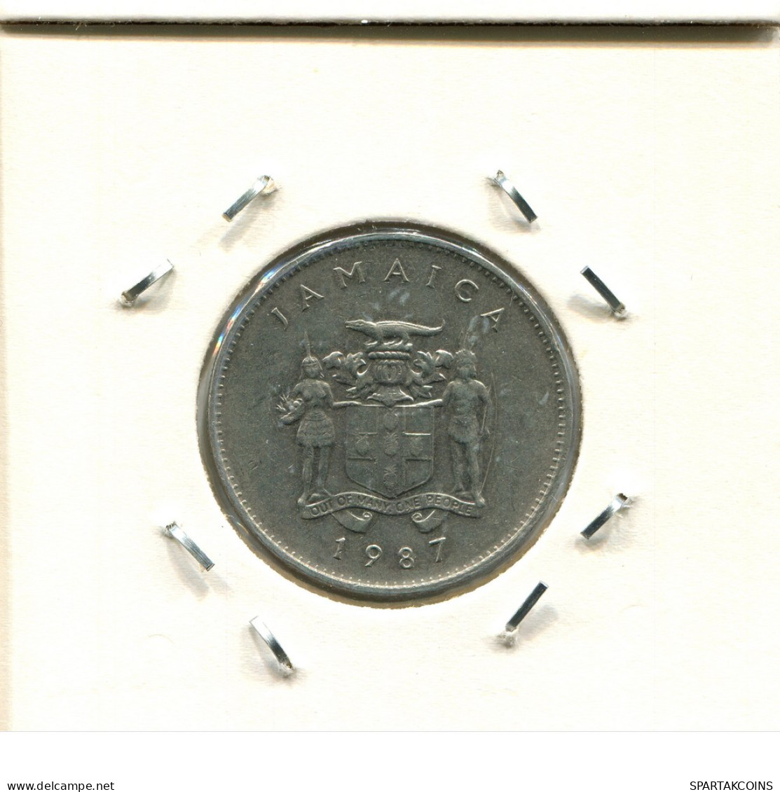 10 CENTS 1987 JAMAICA Coin #BA114.U - Jamaica