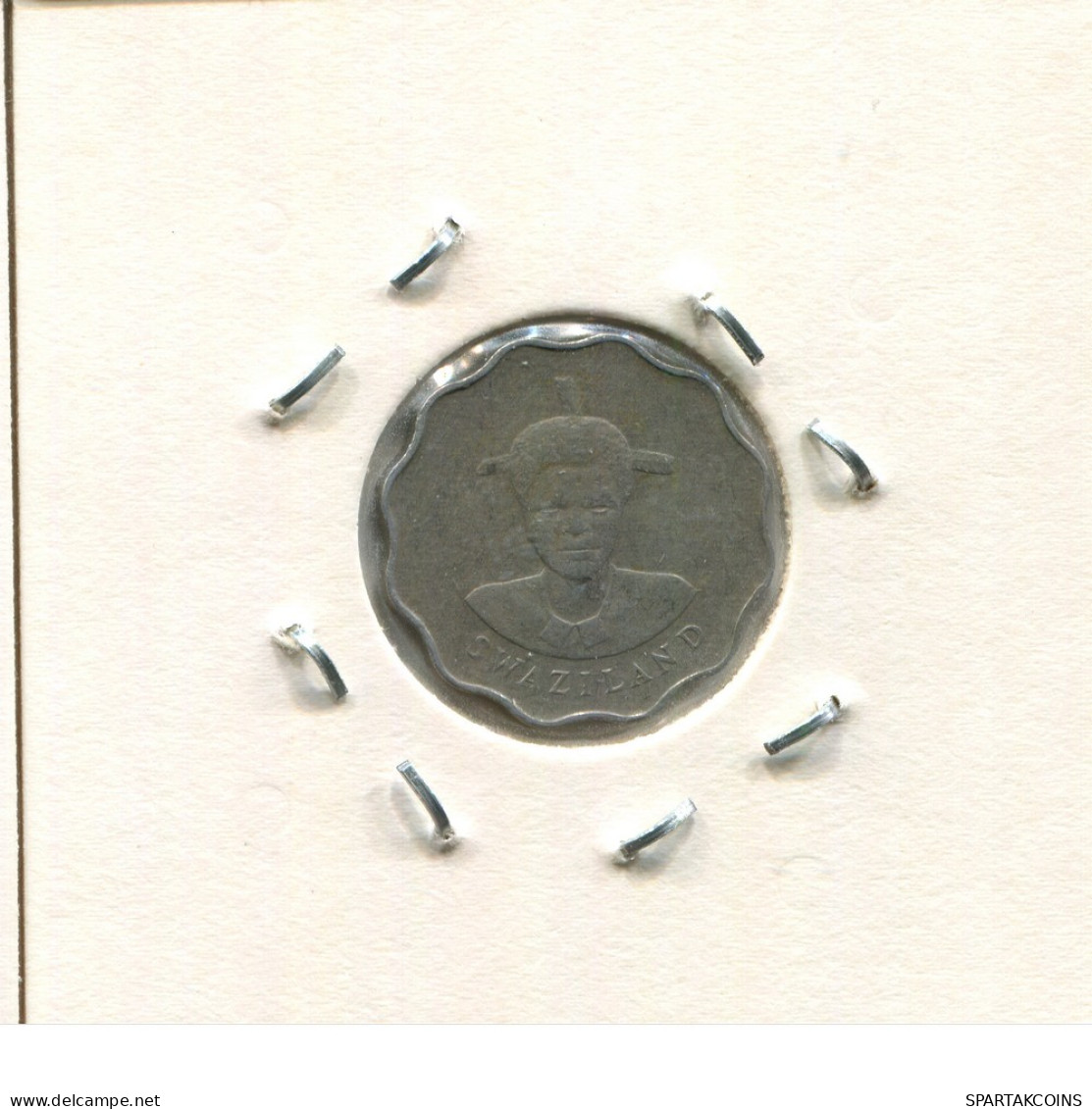 5 CENTS 1986 SWAZILAND Coin #AS314.U - Swazilandia