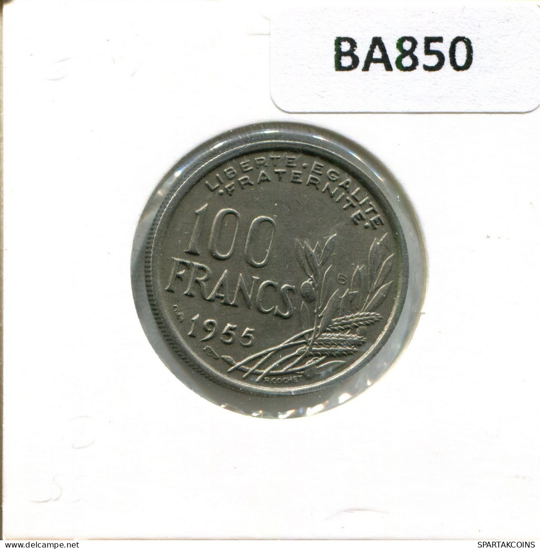 100 FRANCS 1955 FRANCE Coin French Coin #BA850 - 100 Francs