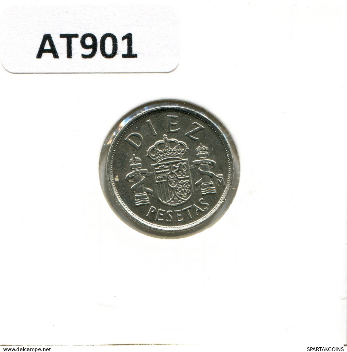 10 PESETAS 1985 SPAIN Coin #AT901.U - 10 Pesetas