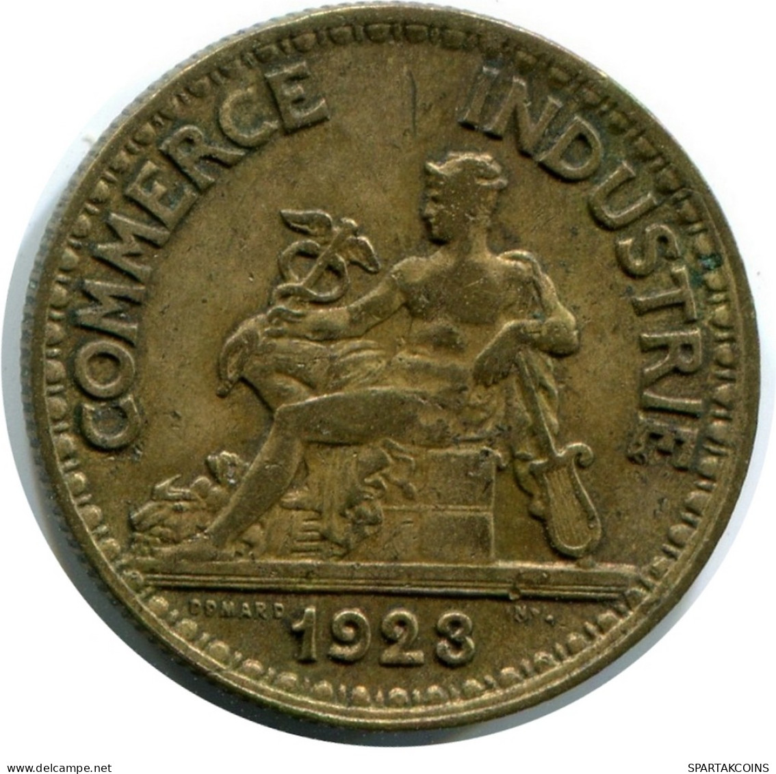 50 FRANCS 1923 FRANCE Coin #AX102 - 50 Francs (oro)