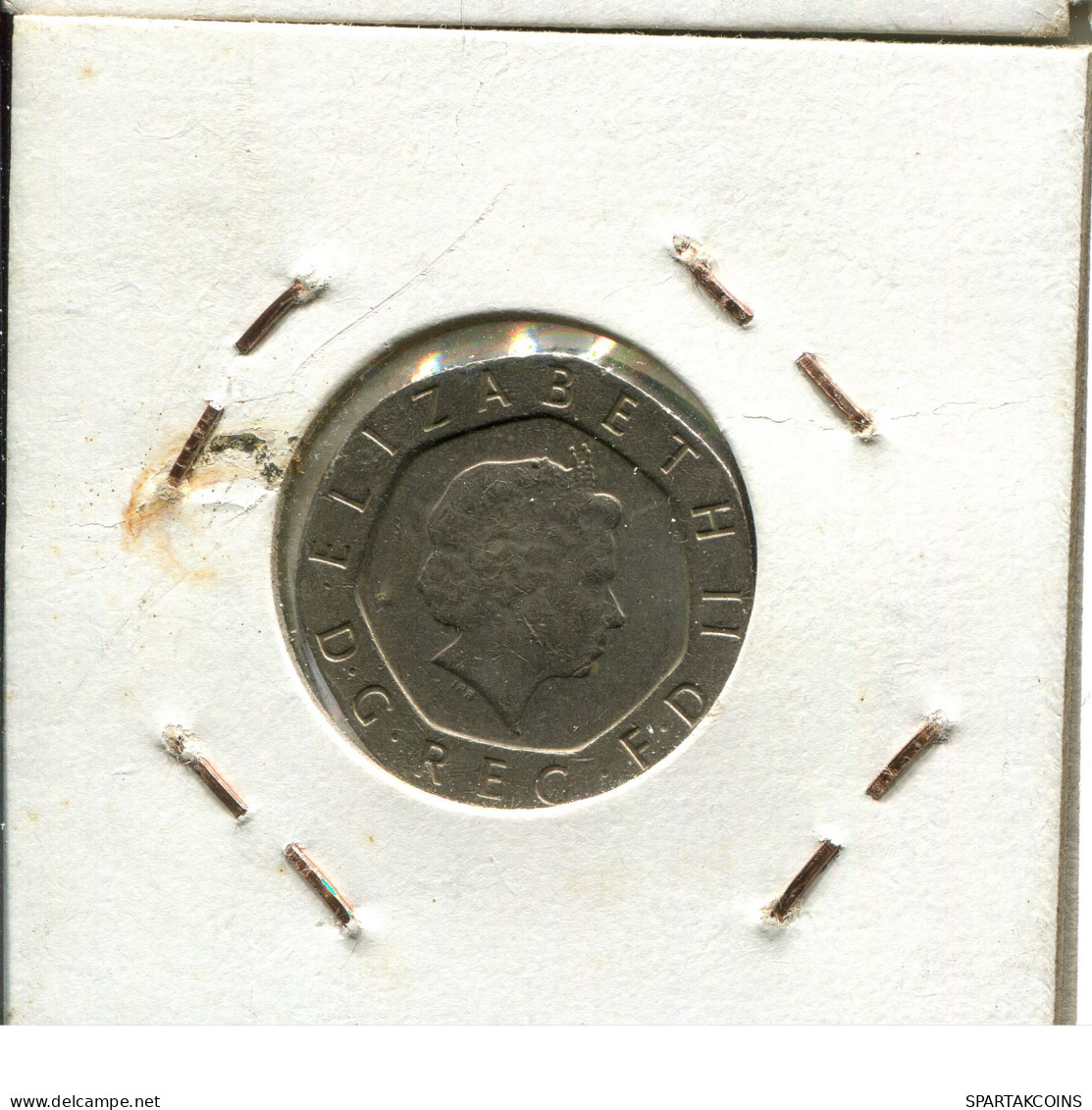 20 PENCE 1999 UK GROßBRITANNIEN GREAT BRITAIN Münze #AW223.D - 20 Pence