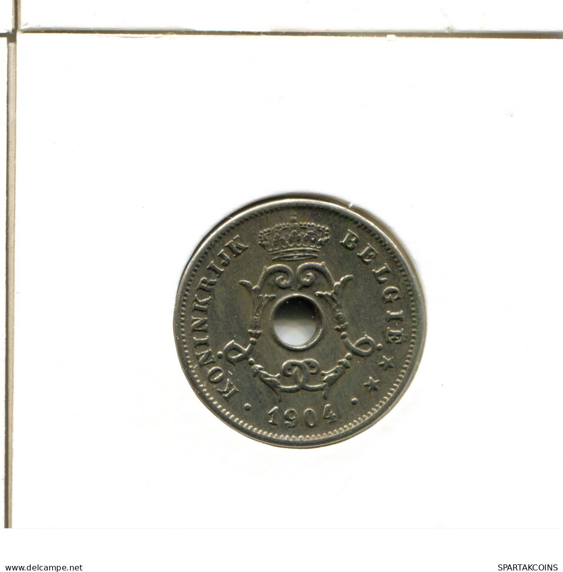 10 CENTIMES 1904 BELGIEN BELGIUM Münze DUTCH Text #AX351.D - 10 Centimes