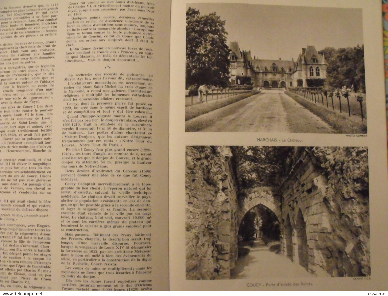 La France à table n° 112. 1965. Aisne. soissons laon chateau-thierry saint-quentin guise liesse urcel braine gastronomie