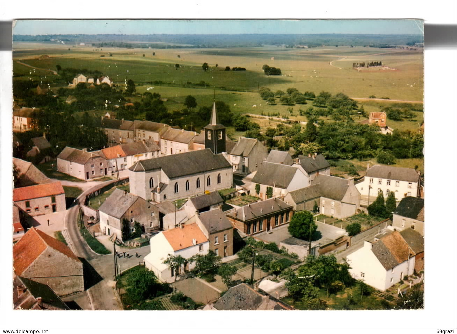 Villers Le Gambon Vue Aérienne ( Philippeville ) - Philippeville