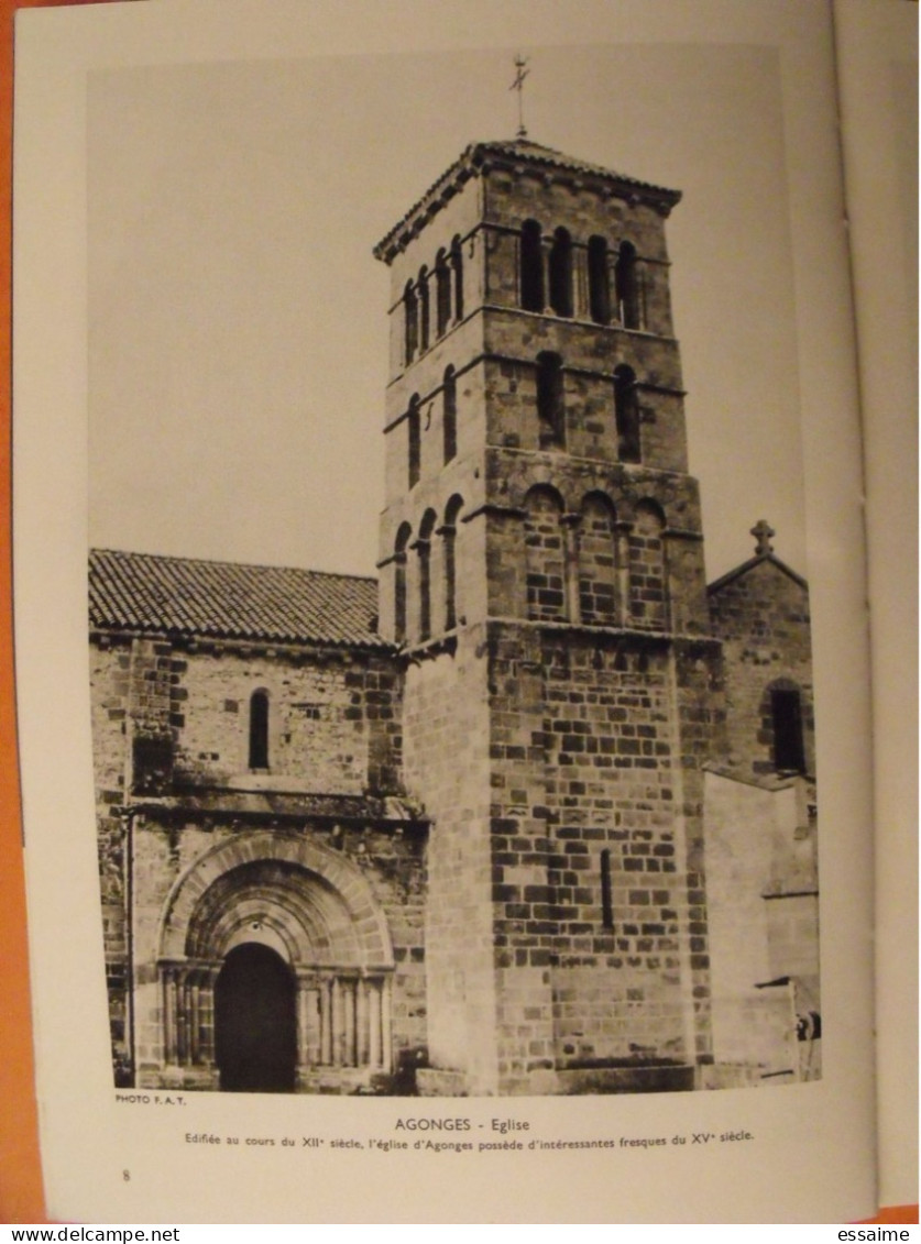 La France à table n° 134. 1968. Allier. souvigny bourbon -l'archambault moulins montluçon agonges cérilly. gastronomie